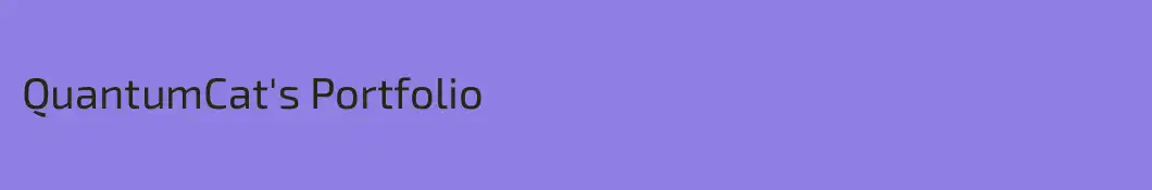 QuantumCat's Portfolio